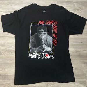 2Pac Poetic Justice Graphic T-Shirt